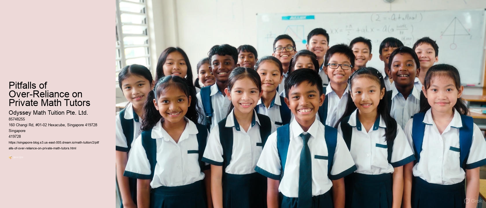 Pitfalls of Over-Reliance on Private Math Tutors